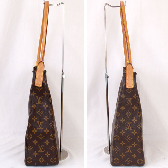 LOUIS VUITTON Looping GM M51145 Shoulder Bag Monogram Canvas Women's - Picture 3 of 9